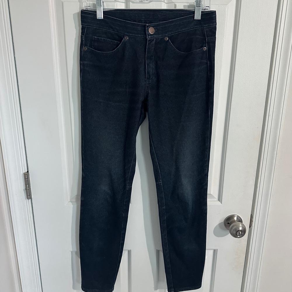 J.Jill Denim Leggings Womens Size 2 Dark Wash‎ Stretch Casual Pants